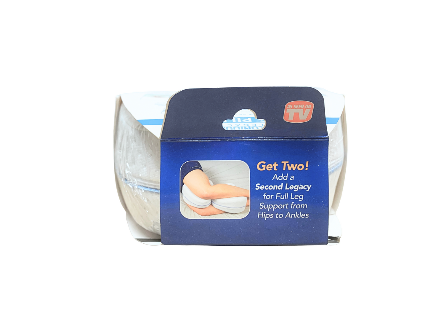 Leg Pillow: Contour Legacy Leg Pillow Memory Foam 1 pk. Color: White