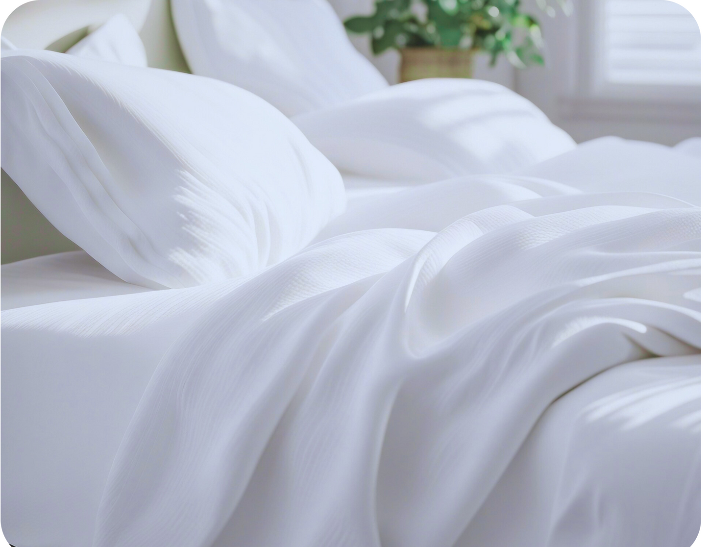 Grace Signature 4-Piece Bamboo Sheet Set – Ultra-Soft Temperature-Regulating Bedding for Hot & Cold Sleepers | King & Queen Sizes | Multiple Colors