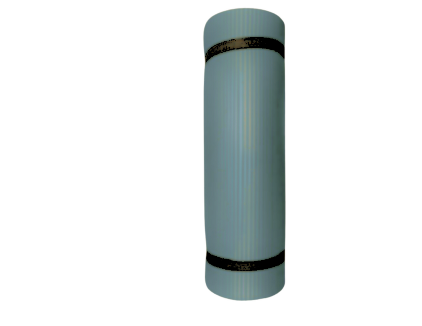 All-Purpose 1-Inch Extra Thick Double-Sided Non-Slip High Density Anti-Tear Exercise Yoga Mat with Carrying Strap: Color, Dusty Aqua Green