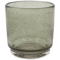 Agave Bubbled Glass Tumbler 