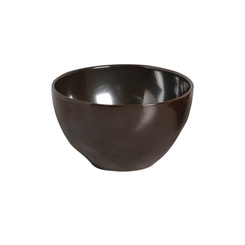 Organic Latte Stoneware Bowl - Durable Multi-Purpose Bowl
