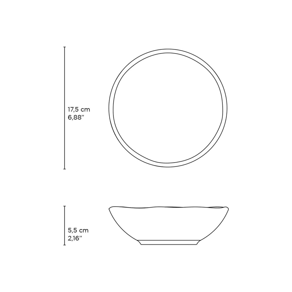 Tourmaline Stoneware Cereal Bowl 