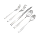 Chisel Flatware Set - 20 Piece Stainless Steel