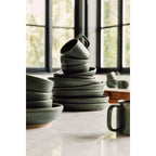 Mosswood Dessert Bowl modern stoneware serving bowl