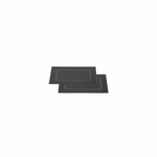 Dark grey 100% Turkish cotton bath rug 20 x 30 inch soft absorbent bathroom mat"