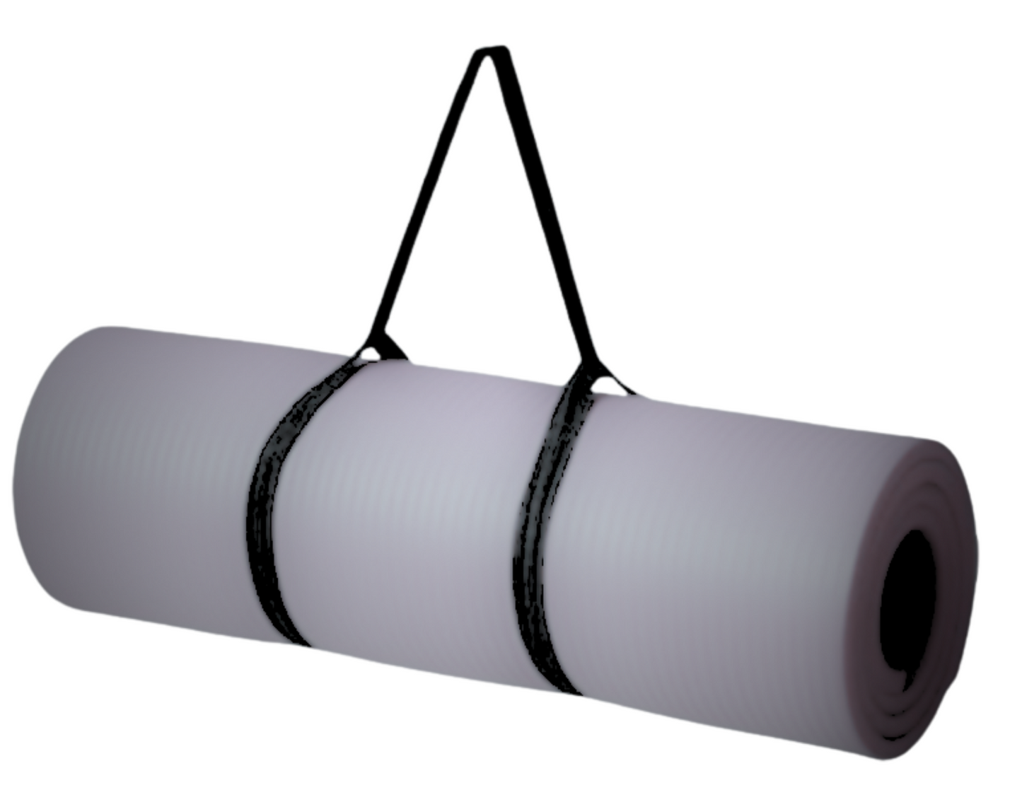 All-Purpose 1-Inch Extra Thick Double-Sided Non-Slip High Density Anti-Tear Exercise Yoga Mat with Carrying Strap: Color, Dusty Mauve