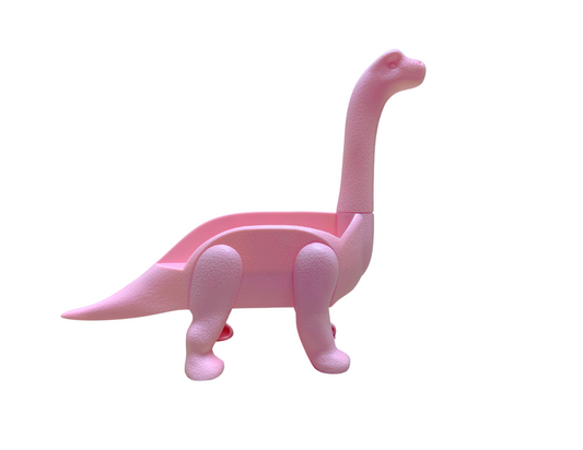 Taco Holder] | Pink Dinosaur Taco, Snack Holder, Hotdog & Cookie Holder - Ideal For Taco Parties - 1 Piece Sold. Color: Pink