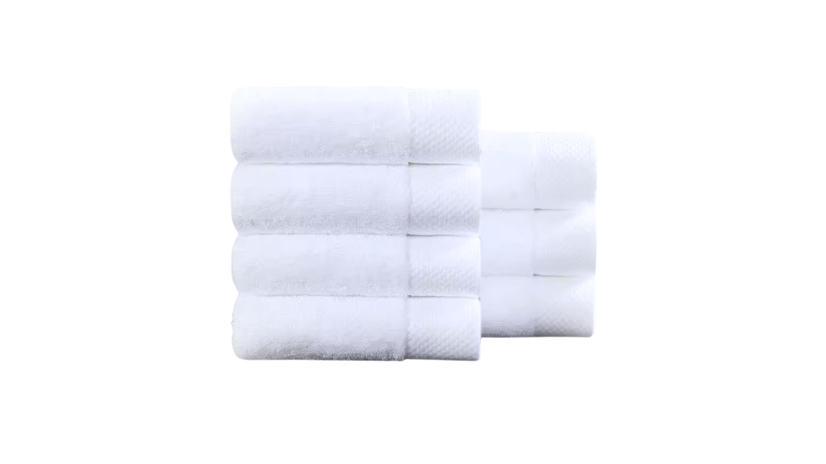 Luxury Turkish Cotton Bath Towel Set | 6-Piece