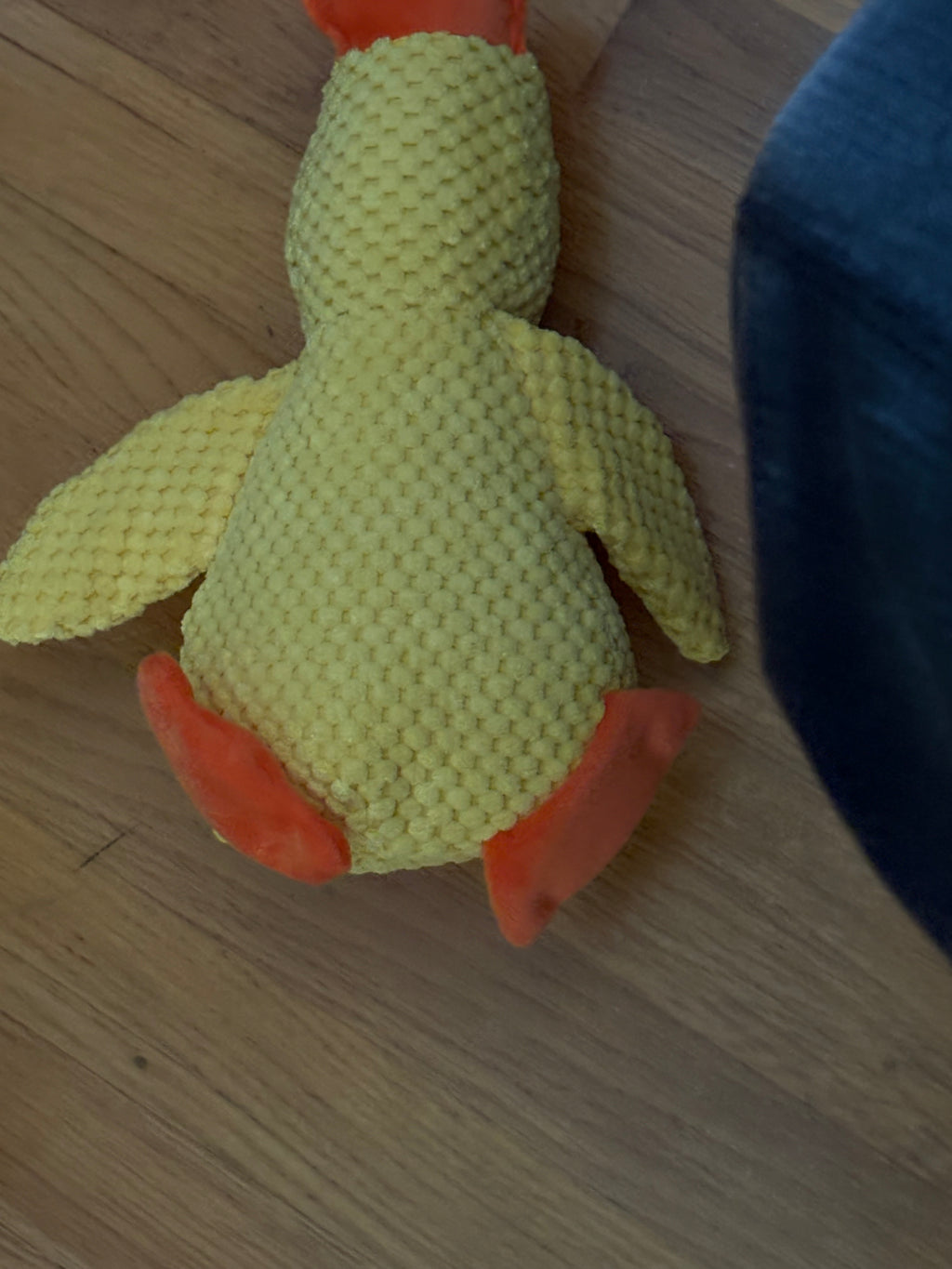 Calming Duck Dog Chew & Squeak Toy