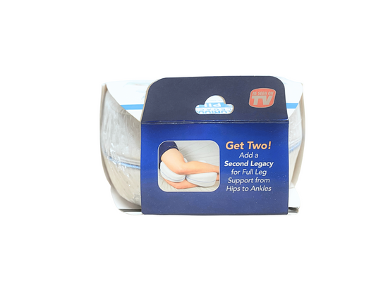 Leg Pillow: Contour Legacy Leg Pillow Memory Foam 1 pk. Color: White