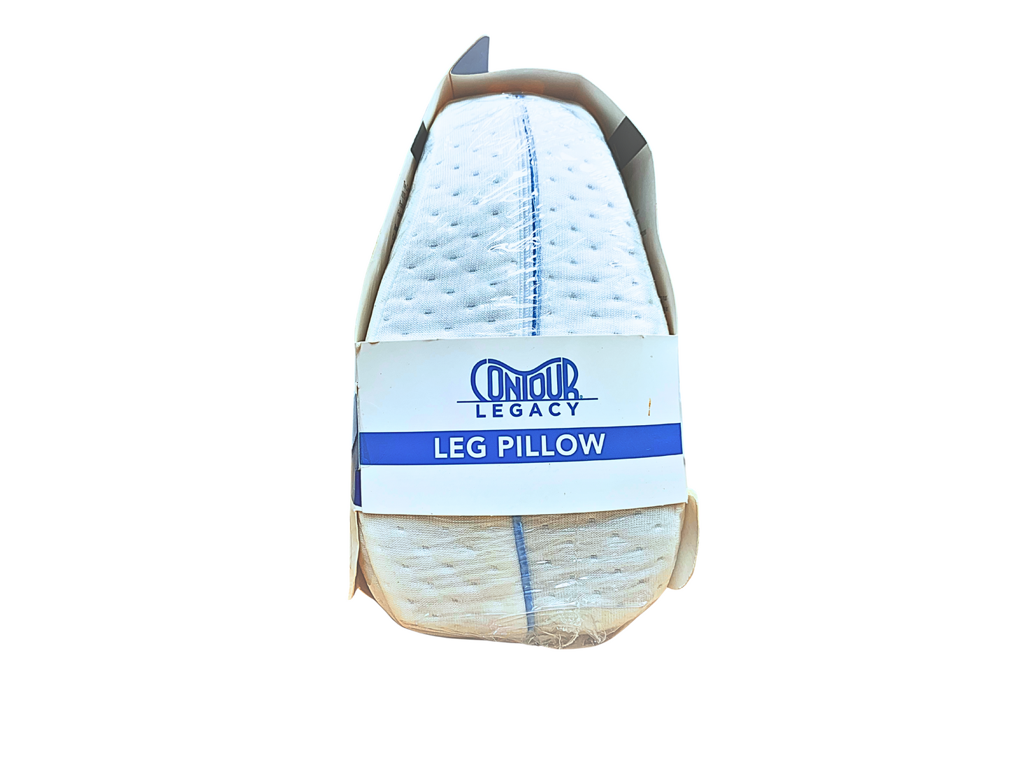 Leg Pillow: Contour Legacy Leg Pillow Memory Foam 1 pk. Color: White