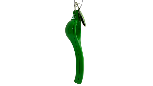 Lime / Lemon Squeezer - Imusa. Cast Aluminum - Citrus Juicer for Max Extraction; Color: Green