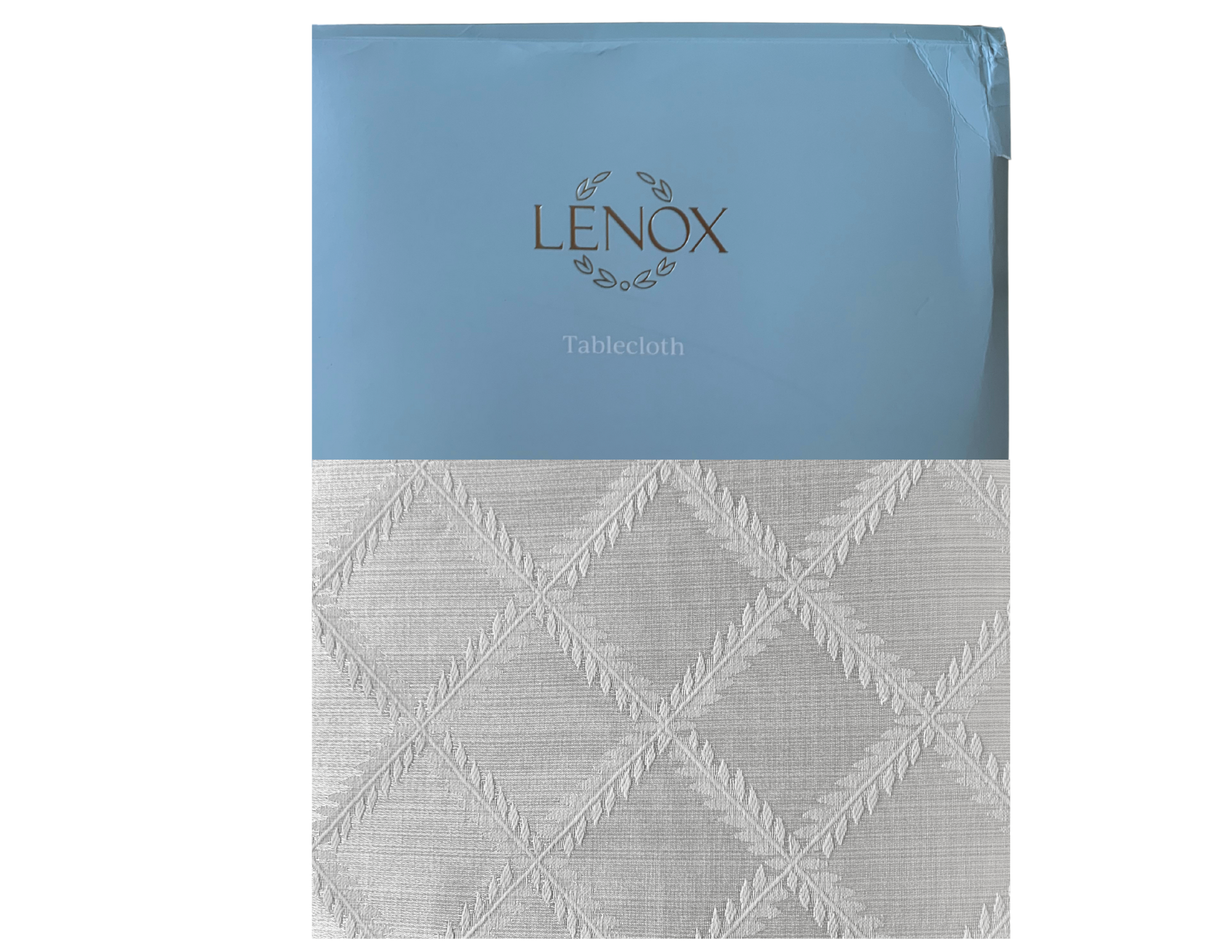 Lenox Laurel Leaf-Pattern Tablecloth by Lenox 