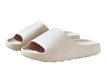 Women's Men's Airsoft Super, Cloud Thick-soled, Soft EVA Coconut Slides All-Seasons Sandals Slippers: Color, Green Size: