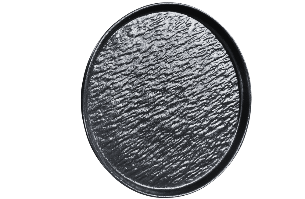 Hammered Ceramic Dinner Plate – 10 Inch