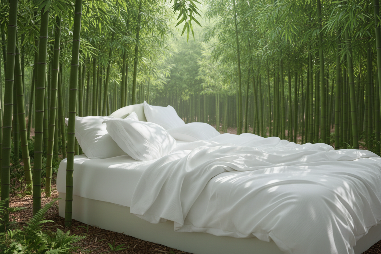 100 Viscose Derived from Bamboo 4 piece King Size sheet set