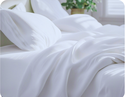 Grace Signature 4-Piece Bamboo Sheet Set – Ultra-Soft Temperature-Regulating Bedding for Hot & Cold Sleepers | King & Queen Sizes | Multiple Colors