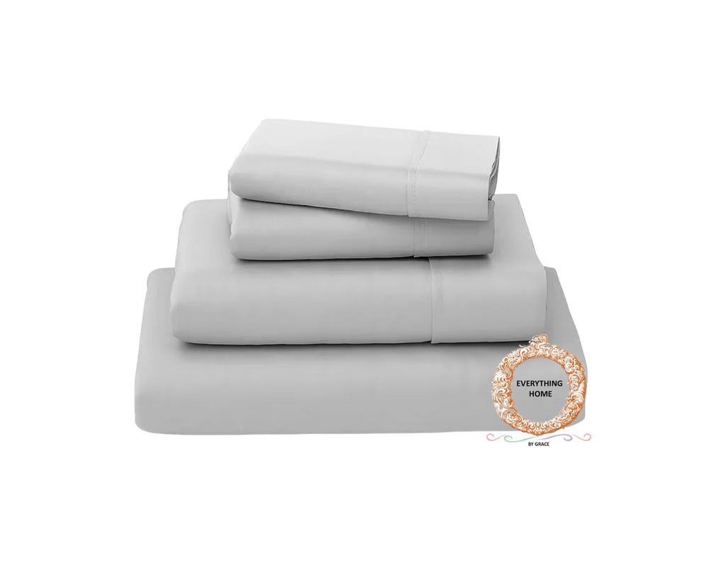 100 Viscose Derived from Bamboo 4 piece King Size sheet set