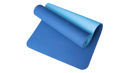Yoga Mat Wide Non-Slip Fitness Pad | Eco Friendly, Fitness, Exercise or Pilates Mat with Carrying Strap | Various Sizes And Colors To Choose From