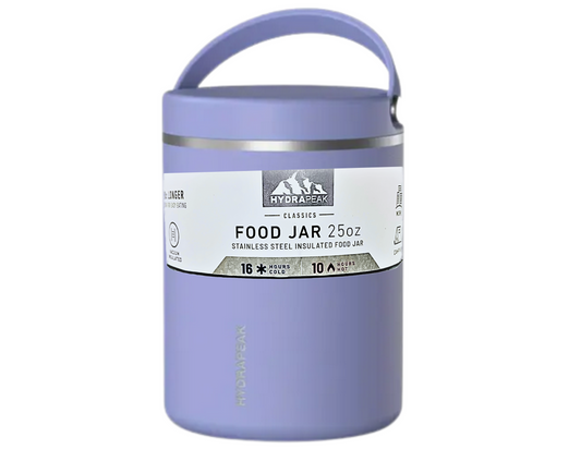32 Oz. Double Wall Vacuum Insulated Food Container Jar | Hot or Cold Meals, Color: Mauve