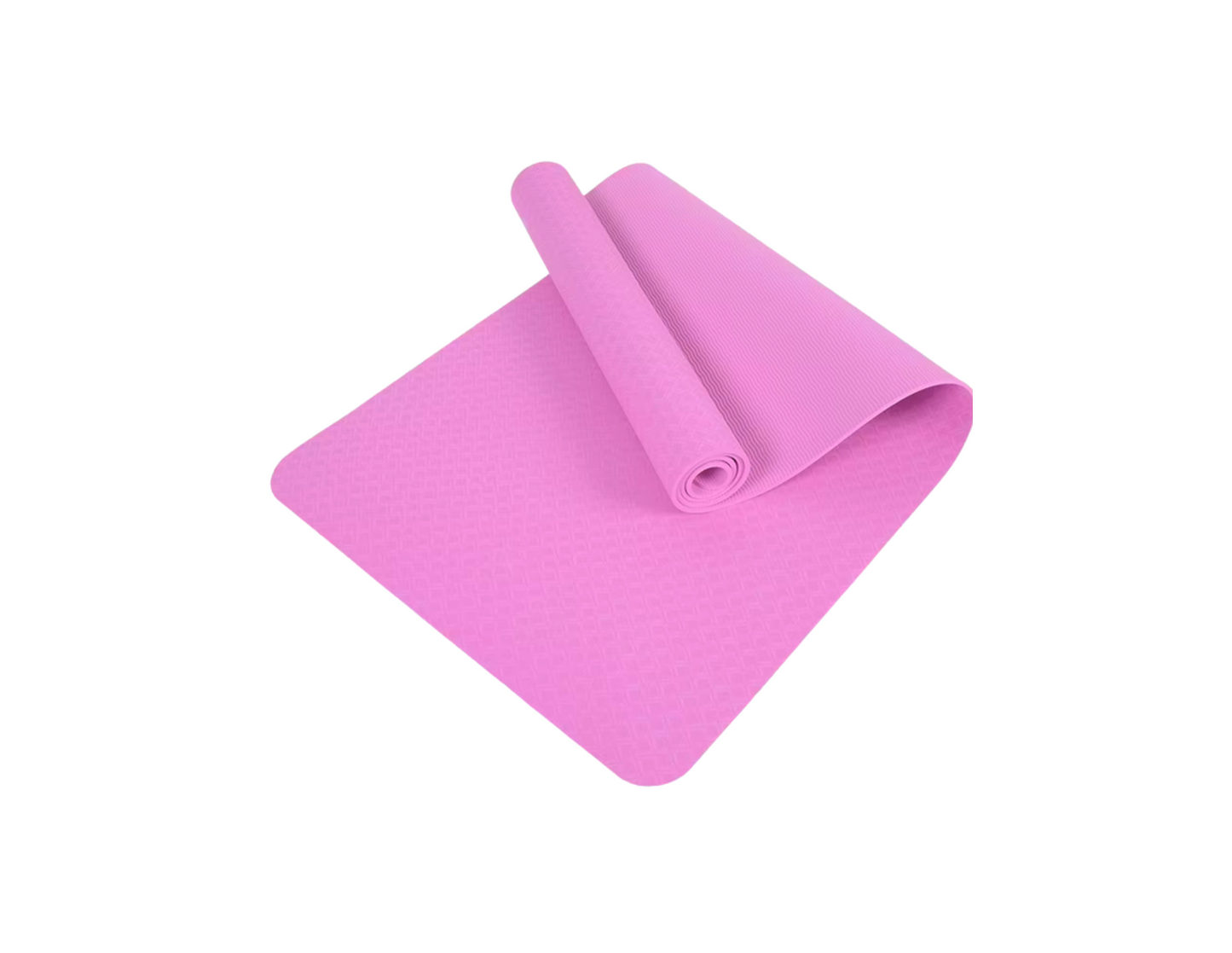 Yoga Mat Wide Non-Slip Fitness Pad | Eco Friendly, Fitness, Exercise or Pilates Mat with Carrying Strap | Various Sizes And Colors To Choose From