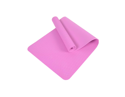 Yoga Mat Wide Non-Slip Fitness Pad | Eco Friendly, Fitness, Exercise or Pilates Mat with Carrying Strap | Various Sizes And Colors To Choose From