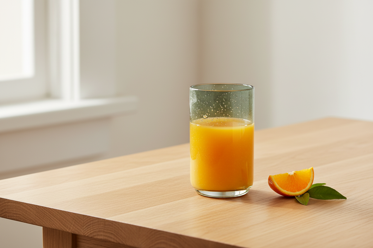 Agave Bubbled Glass Tumbler Lifestyle