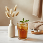 Amber Tall Glass Spa Marble