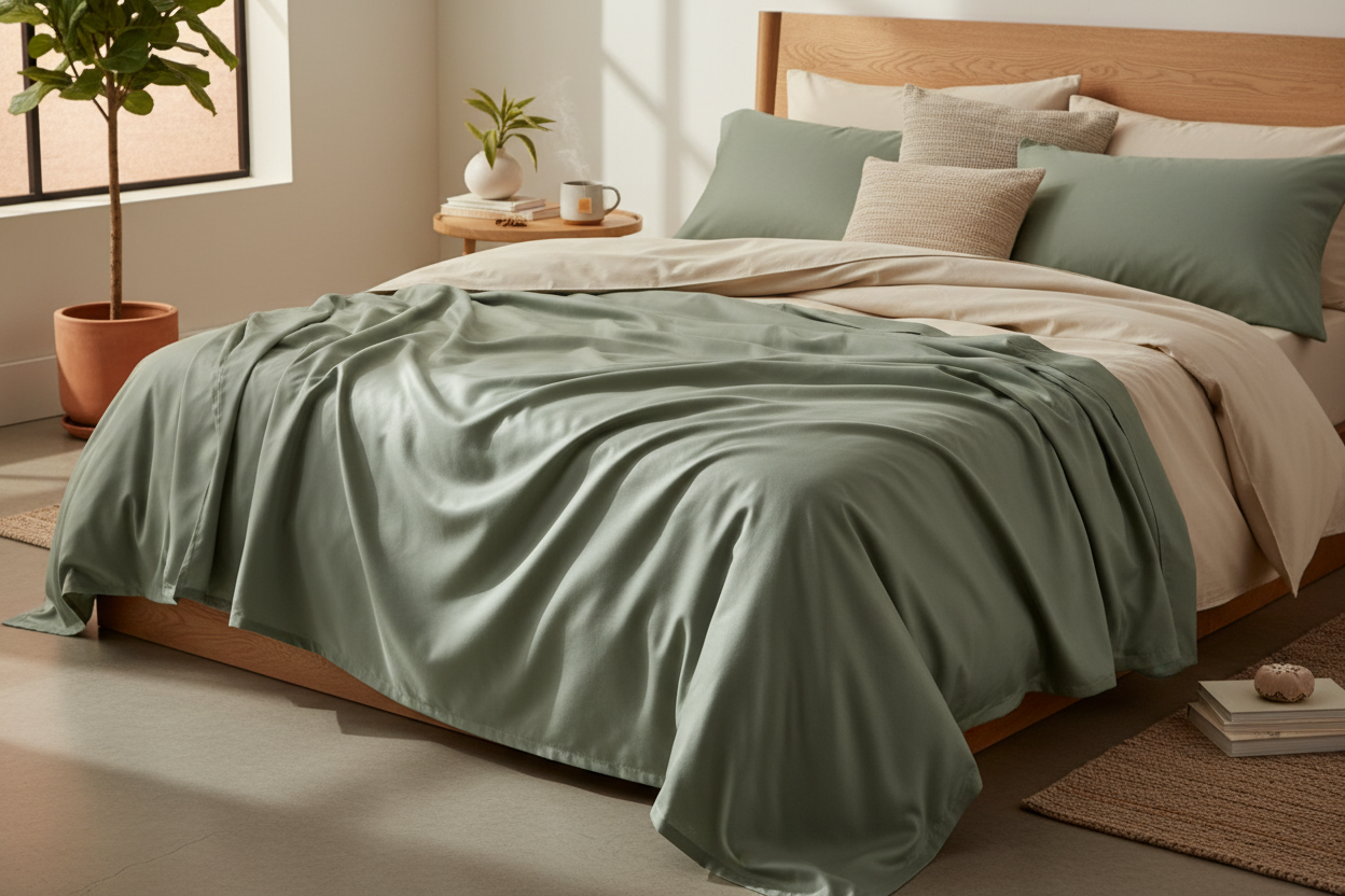 Organically Grown Bamboo King Sheet Set – 4-Piece | Silky Soft & Temperature Regulating - Dark Grey