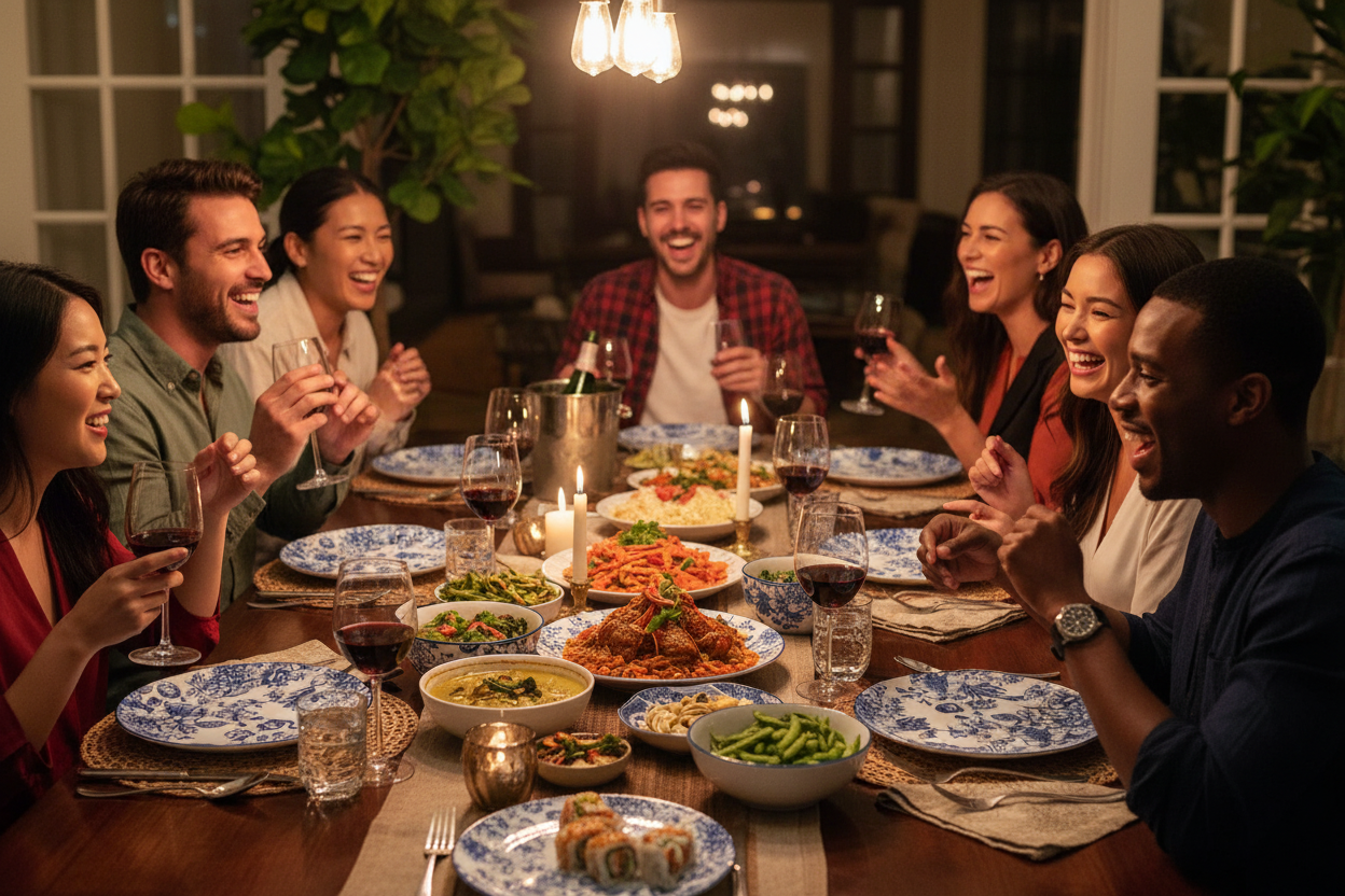 Banbury Dinnerware - Multicultural Indoor Entertainment