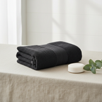 Black Turkish Cotton Bath Towels – Google Minimal Lifestyle