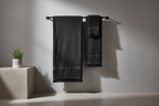 Black Turkish Cotton Bath Towels – Towel Rack