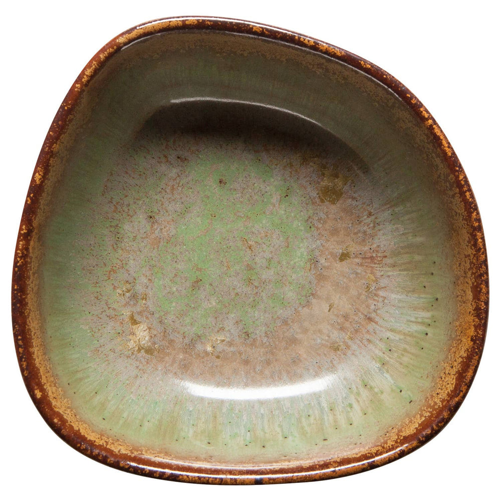 Opus Dish in Lichen – Handcrafted Artisan Ceramic | Elegant Home Décor