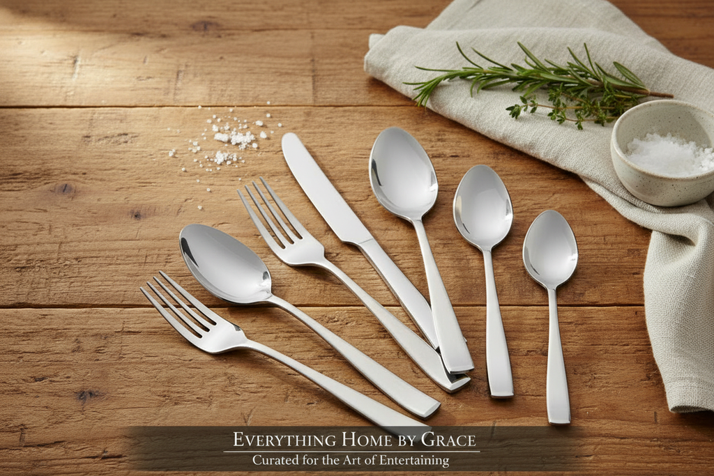 Chisel Flatware - Everything Home by Grace Branded