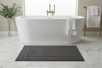 Dark Grey Bath Rug – Bathtub Lifestyle