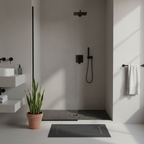 Dark Grey Bath Rug – Shower Lifestyle