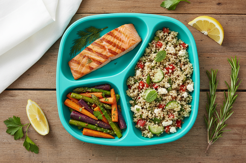 Divided Plate - Adult Healthy Meal