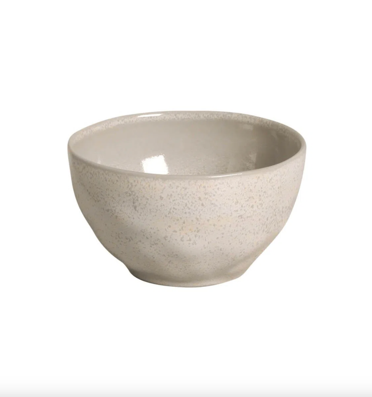 Organic Latte Stoneware Bowl 