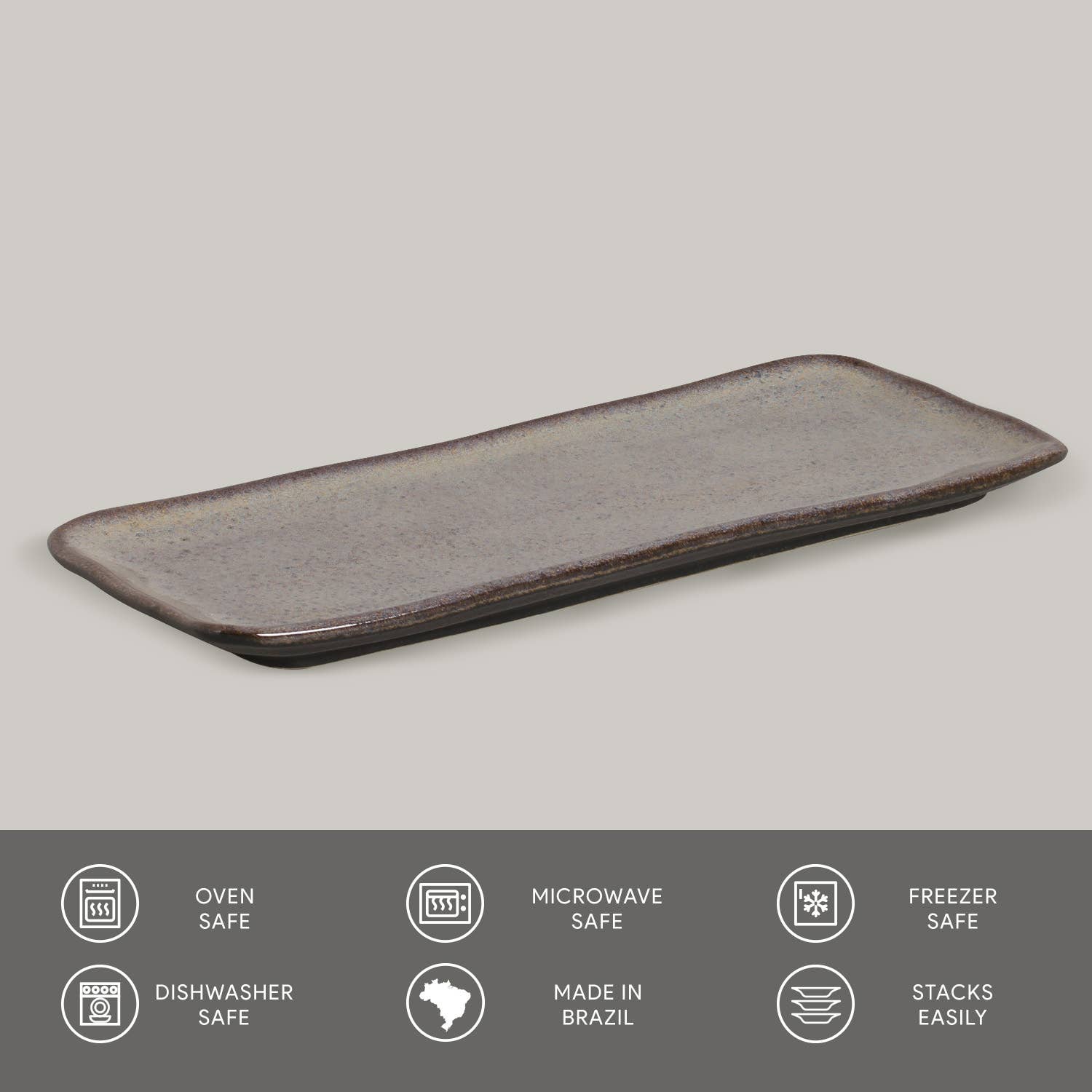 Tourmaline Rectangular Serving Platter