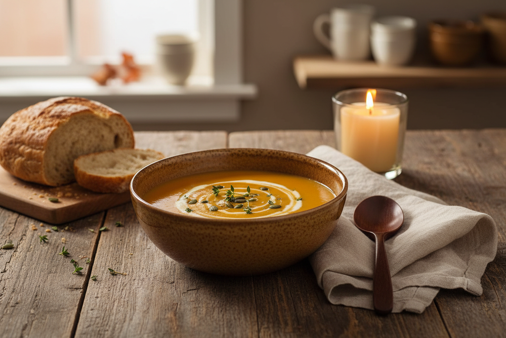 Organic Dijon Bowl - Butternut Squash Soup