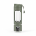 "Portable handheld juice blender USB rechargeable personal blender for smoothies and shakes"