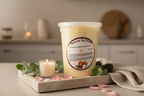 Refined Shea Butter Gift Display with Rose Petals and Candle