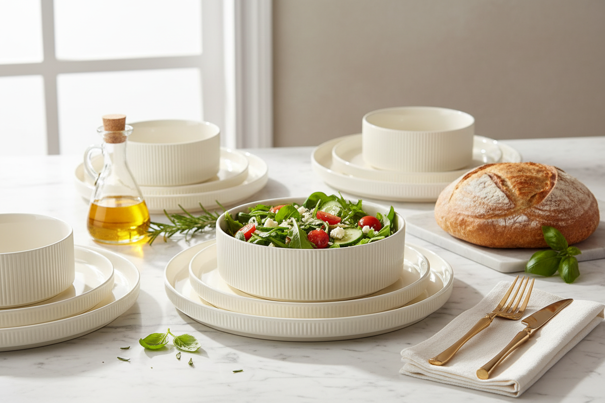 Terra Ceramic – Kitchen Counter Lifestyle