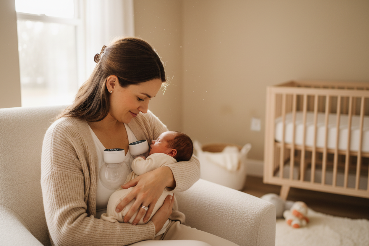 Wearable Breast Pump - Nursery Setting