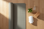 Yoga Mat - Flat Lay with Accessories